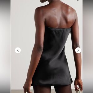 Norma Kamali satin crepe dress - NWOT (L)